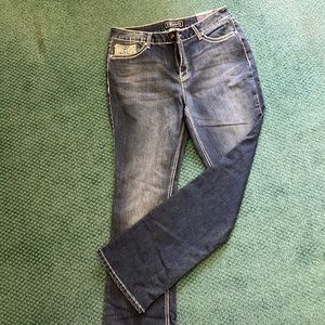 Dark Blue Denim Jeans